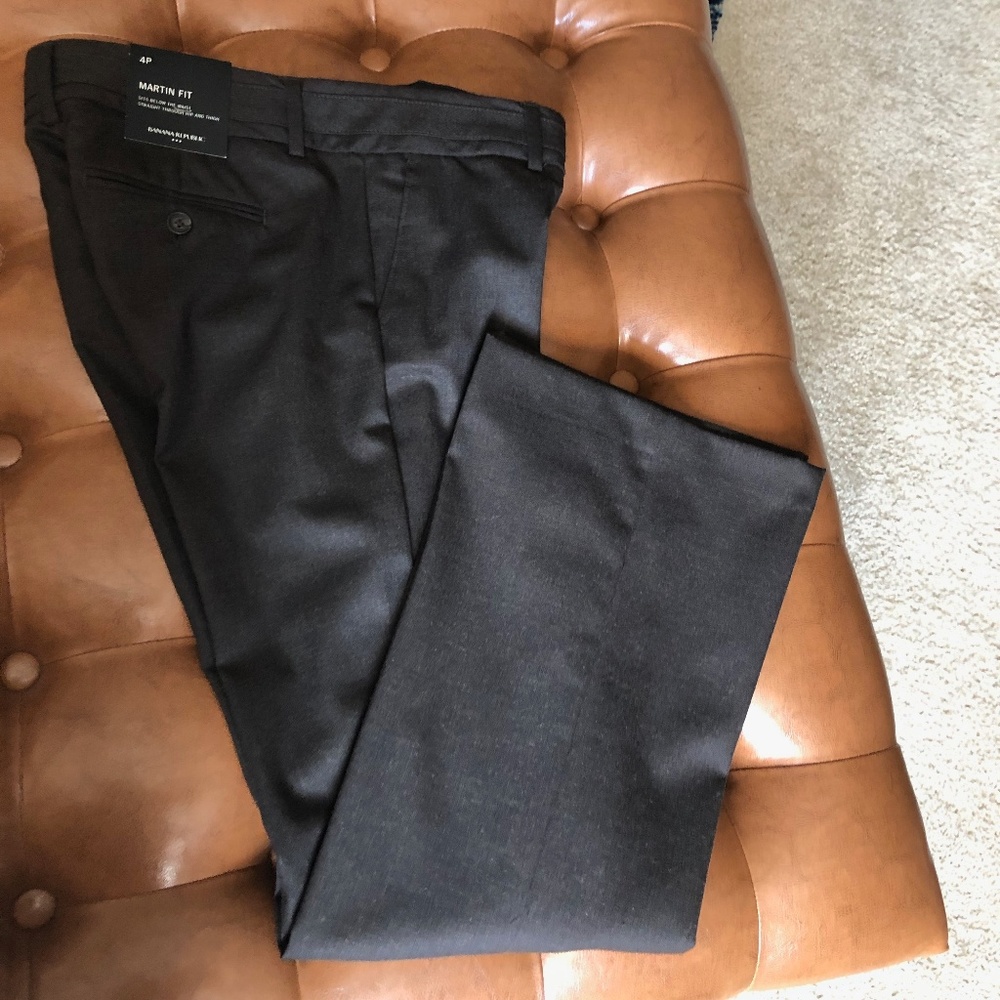 NWT! Banana Republic Martin Fit Trousers